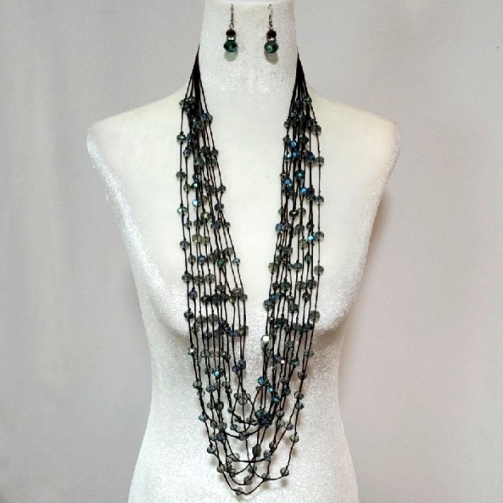 Estate Elegant Multi-Strand Necklace Set